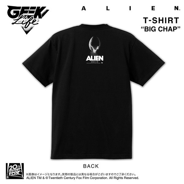 AmiAmi [Character & Hobby Shop] | ALIEN BIG CHAP T-shirt Artwork 