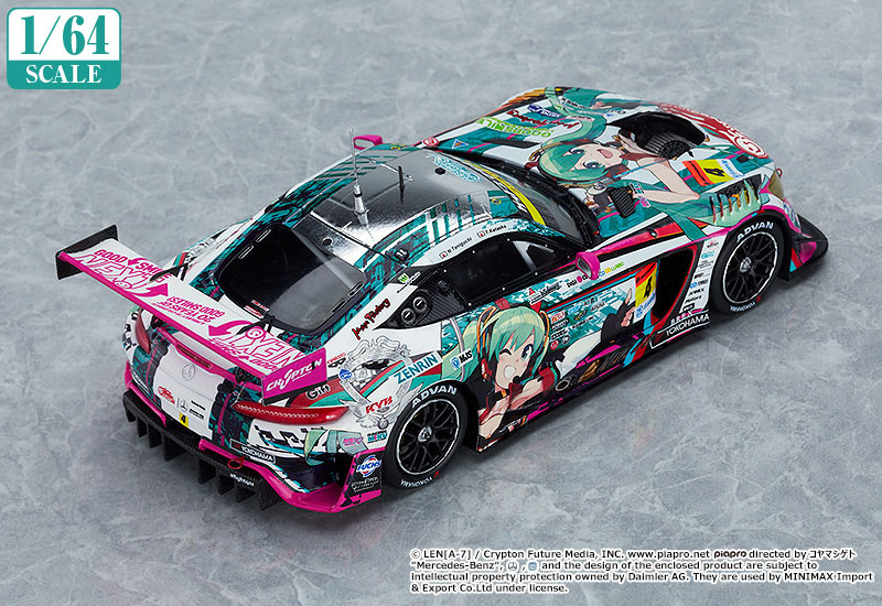 AmiAmi [Character & Hobby Shop] | 1/64 Hatsune Miku GT