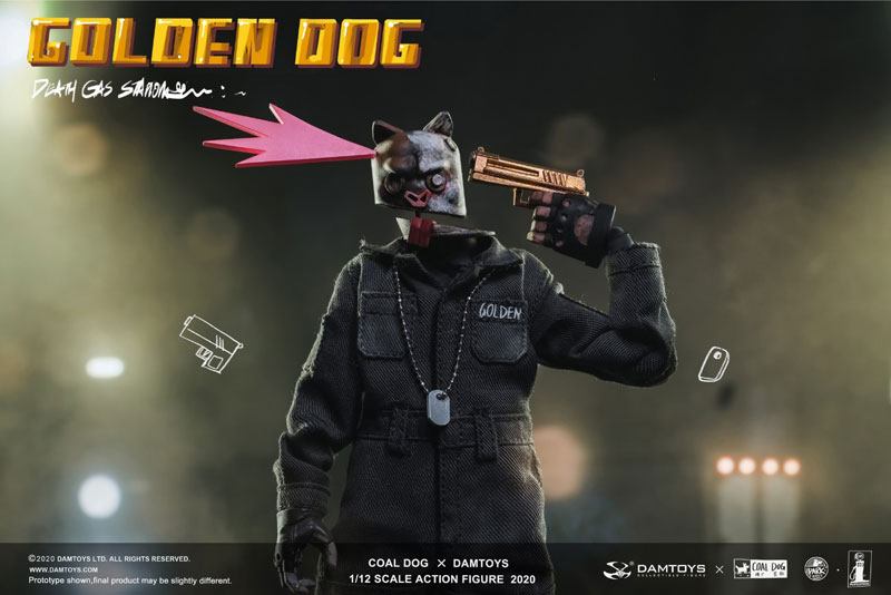 1/12 デス ガス ステーション シリーズ ゴールデンドッグ DAMTOYS Golden Dog 1:12 Scale Action Figure | Sideshow Collectibles