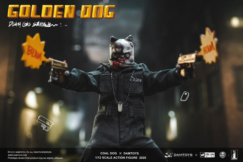 1/12 デス ガス ステーション シリーズ ゴールデンドッグ DAMTOYS Golden Dog 1:12 Scale Action Figure | Sideshow Collectibles