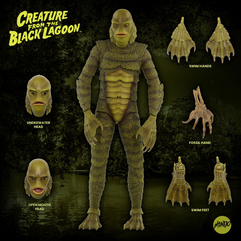 AHI Creature from the Black Lagoon 半魚人 大アマゾンの半魚人ギルマン蓄光 フィギュア Creature From The