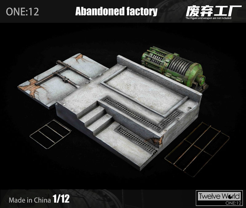 AmiAmi [Character & Hobby Shop] | 1/12 Abandoned Factory Diorama F