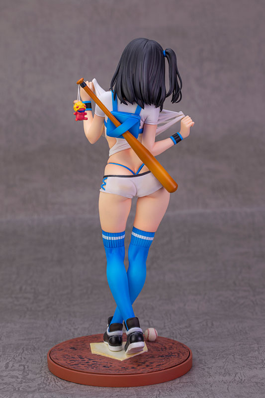 SkyTube Baseball Girl illustration by Mataro 라이트 블루 Ver. 1/6 완성품 피규어 이미지 3