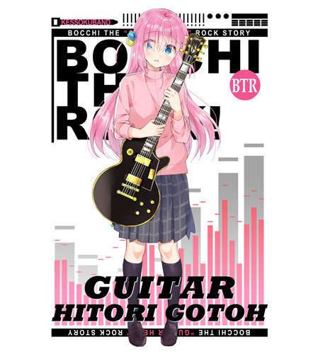 AmiAmi [Character & Hobby Shop]  Hitori Bocchi no Marumaru Seikatsu  T-shirt Bocchi L(Released)