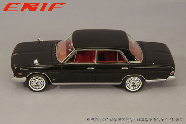 AmiAmi [Character & Hobby Shop] | 1/43 Nissan President (H150 Y40-D) 1965  Model Black(Released)