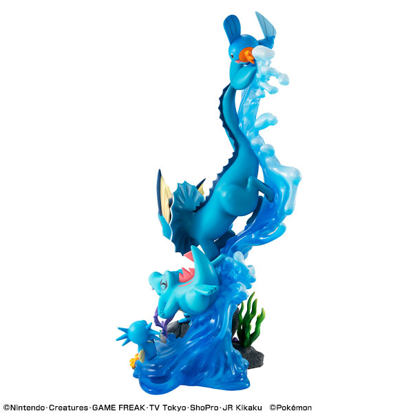 G.E.M.EXシリーズ ポケットモンスター DIVE TO BLUE MegaHouse G.e.m. EX Series Pokemon Water Type Dive to Blue