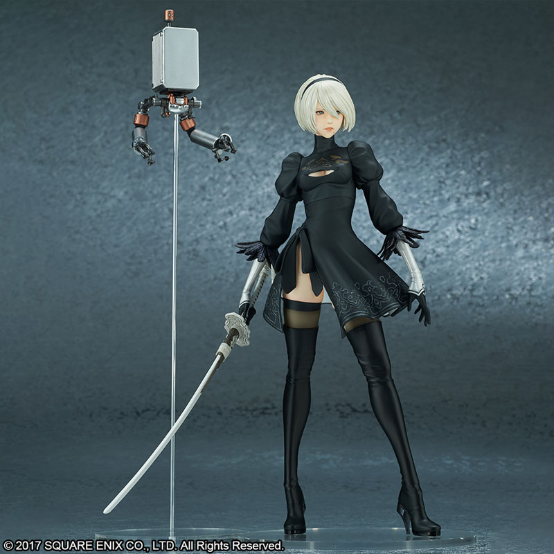 Square Enix NieR Automata 2B YoRHa No. 2 Type B Statuette black