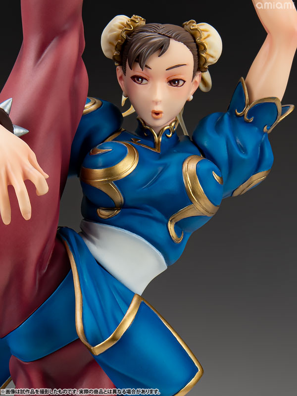 Capcom Figure Builder Creator's Model Street Fighter Chun-Li Figure (blue)