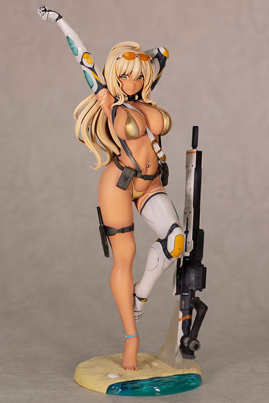 AmiAmi [Character u0026 Hobby Shop] | (Pre-owned ITEM:B+/BOX:B)[AmiAmi  Exclusive Bonus] Girl Sniper illustration by Nidy-2D- DX ver. 1/6 Complete  Figure(Released)