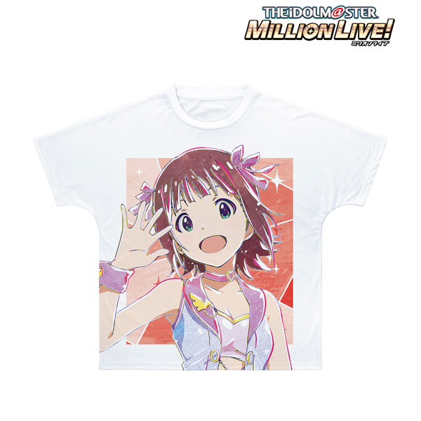 AmiAmi [Character Hobby Shop] THE IDOLM@STER Million Live! Haruka Amami  Ani-Art Full Graphic T-shirt Unisex S(Released)