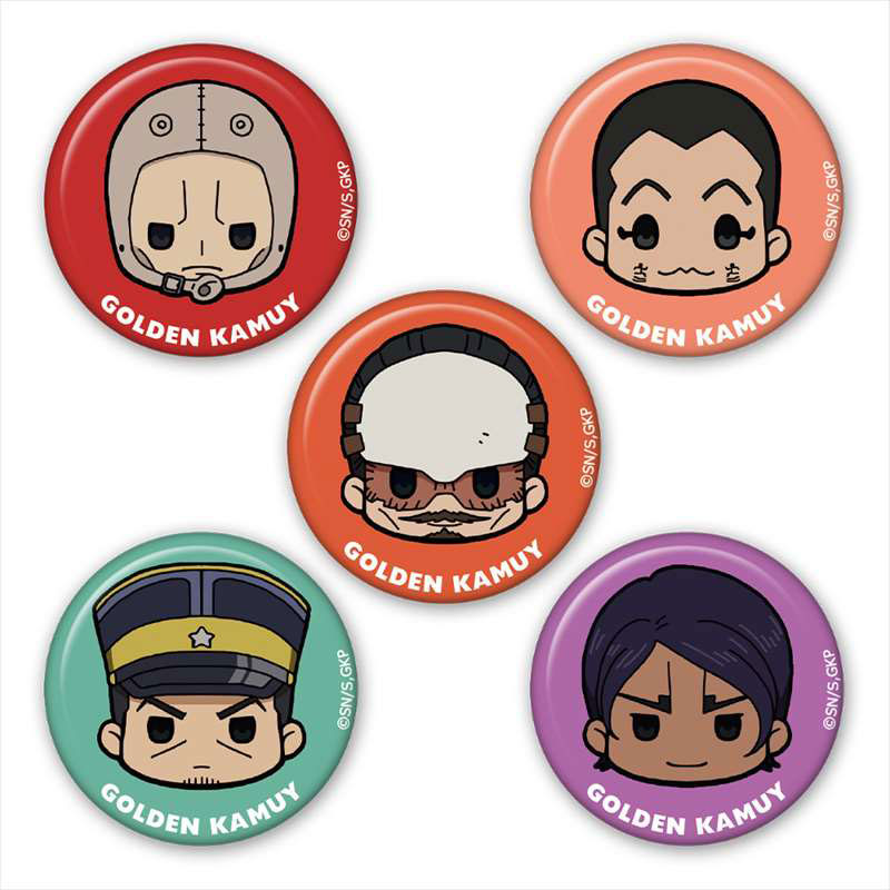 AmiAmi [Character & Hobby Shop] | Golden Kamuy ChuruChara Mini Tin 