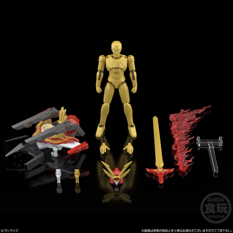 AmiAmi [Character u0026 Hobby Shop] | SMP [SHOKUGAN MODELING PROJECT] The Brave  Fighter of Sun Fighbird 3Pack BOX (CANDY TOY)(Released)