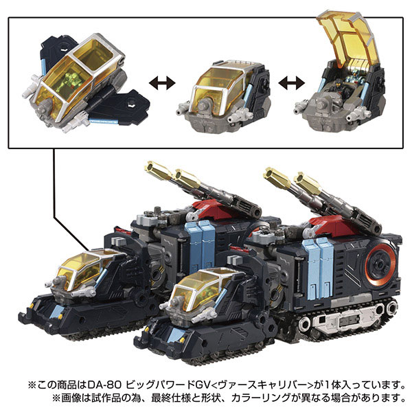 AmiAmi [Character & Hobby Shop] | Diaclone DA-80 Big Powered GV