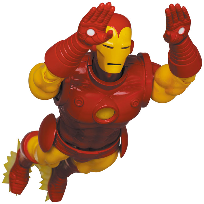 y*u様 MAFEX アイアンマン (COMIC Ver.) MAFEX Iron Man (Comic Ver.) Figure