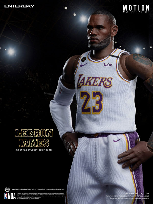 NBA - Lebron James Lakers (Purple Jersey) 5 GOLD Premium Vinyl Figure - A  & D Products NY Corp. Cool Toy Den