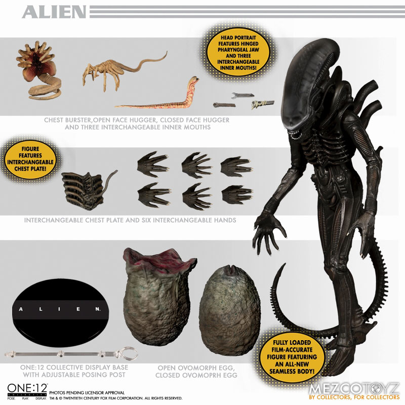 AmiAmi [Character & Hobby Shop] | ONE:12 Collective / ALIEN: Big