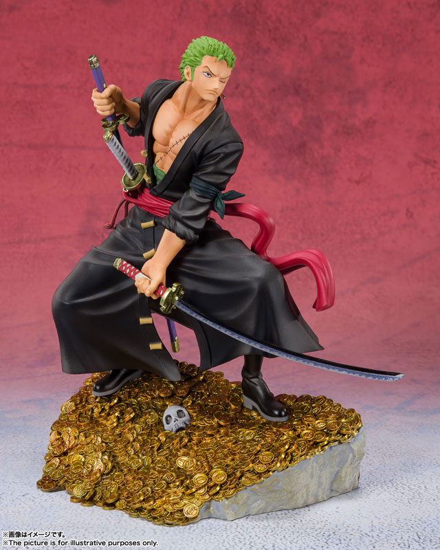 Just got this cool Zoro statue in Chinese armor. : r/OnePiece