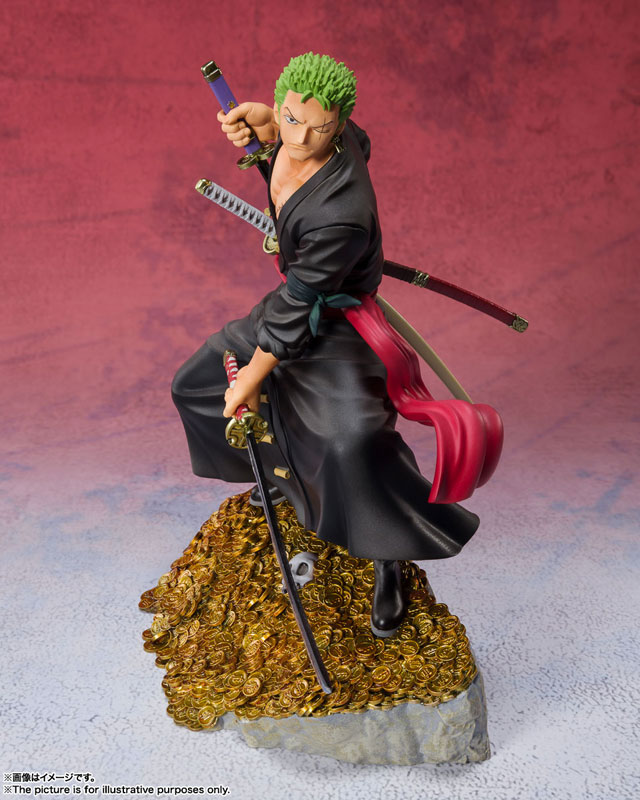 One Piece Figure Wano Country Roronoa Zoro Sword Enma Action Figure Anime  Statue Pvc Collection Model Toys For Kids Gift Tw