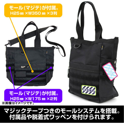 COSPA Ultra Seven Ultra Guard Functional Tote Bag /BLACK รูปภาพ 4