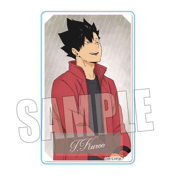 AmiAmi [Character & Hobby Shop]  Haikyuu!! TO THE TOP Travel Sticker (Rain  ver.) 3. Tetsuro Kuroo(Released)