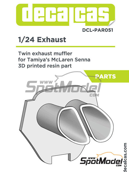 AmiAmi [Character & Hobby Shop] | 1/24 Twin Exhaust (US/Japan 