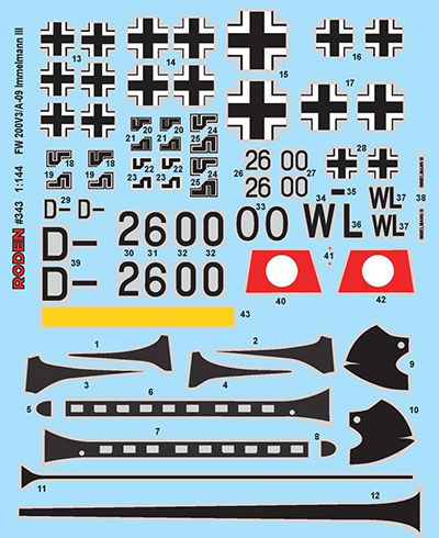 AmiAmi [Character & Hobby Shop] | 1/144 German, Focke-Wulf 