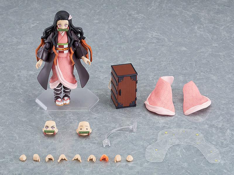 Boneco Figure para coleção Nezuko Kamado Anime Kimetsu no Yaiba