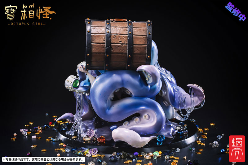 オクトパス・ガール OCTOPUS GIRL 蝸之殼スタジオ 寶箱怪 AmiAmi [Character & Hobby Shop] | [Bonus] Treasure Chest Monster