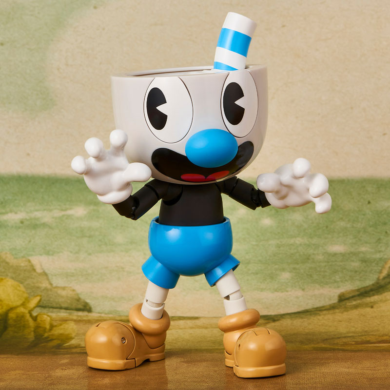 AmiAmi [Character & Hobby Shop] | Cuphead - Mugman Action Figure
