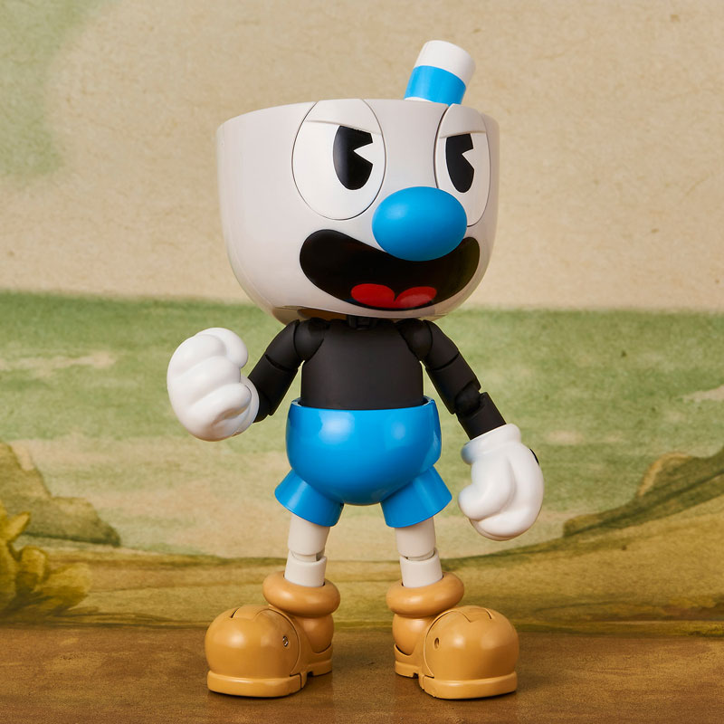 AmiAmi [Character & Hobby Shop] | Cuphead - Mugman Action Figure