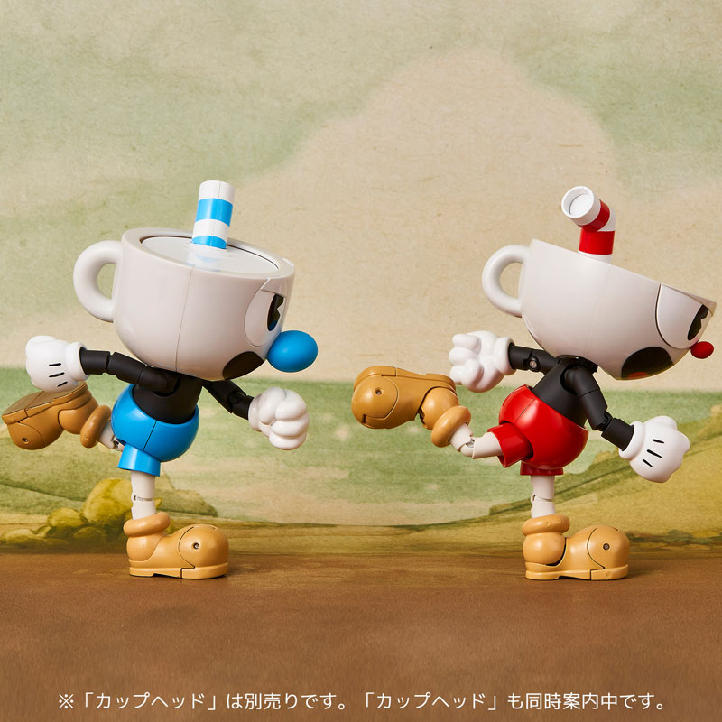 AmiAmi [Character & Hobby Shop] | Cuphead - Mugman Action Figure