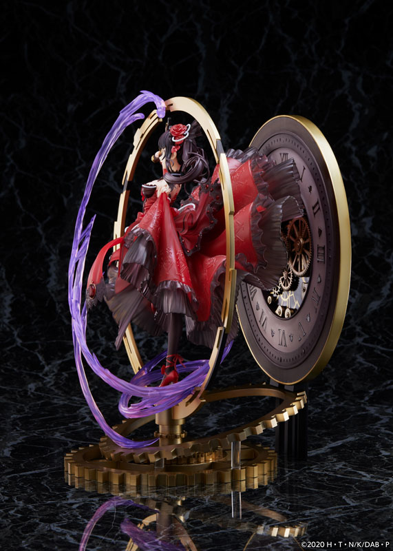 時崎狂三 Pigeon Blood Ruby Dress Ver. 1/7 AmiAmi [Character & Hobby Shop] | Date A Bullet Kurumi