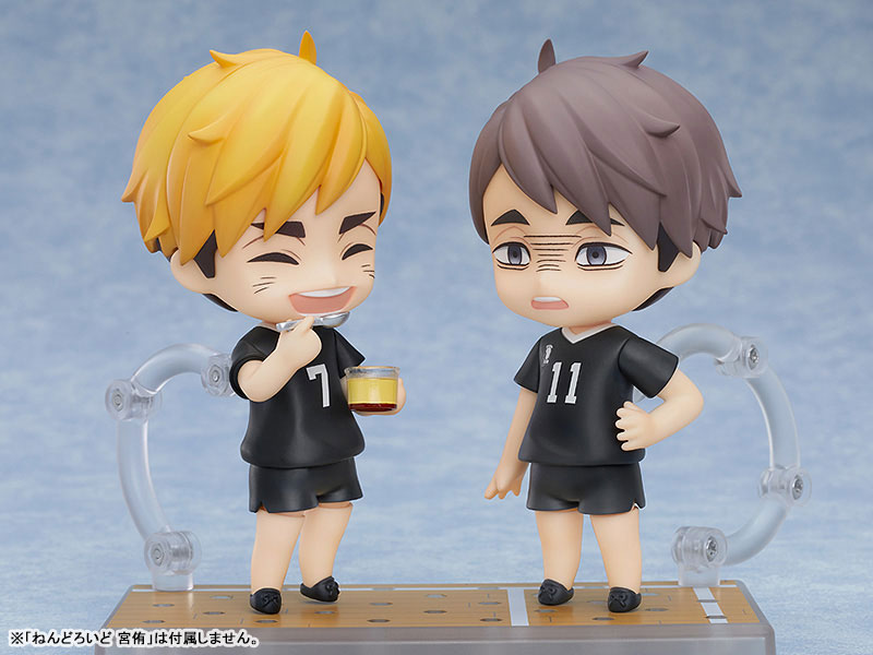 Miya twins :O  Haikyuu, Haikyuu characters, Haikyuu season 1