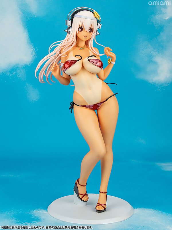 OrchidSeed Super Sonico Summer Vacation ver. -Sun kissed- 1/4.5 Complete Figure image 3