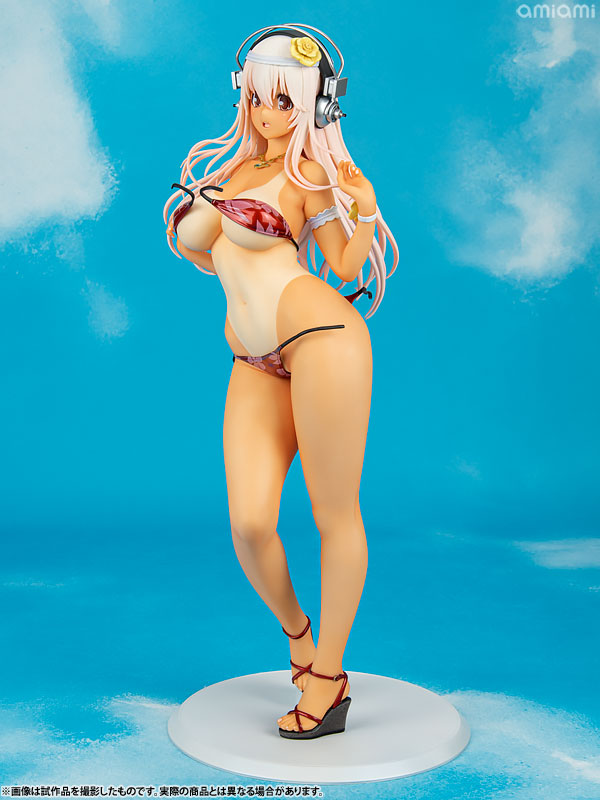 OrchidSeed Super Sonico Summer Vacation ver. -Sun kissed- 1/4.5 Complete Figure image 9