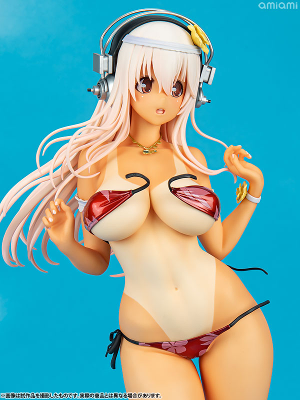 OrchidSeed Super Sonico Summer Vacation ver. -Sun kissed- 1/4.5 Complete Figure image 11