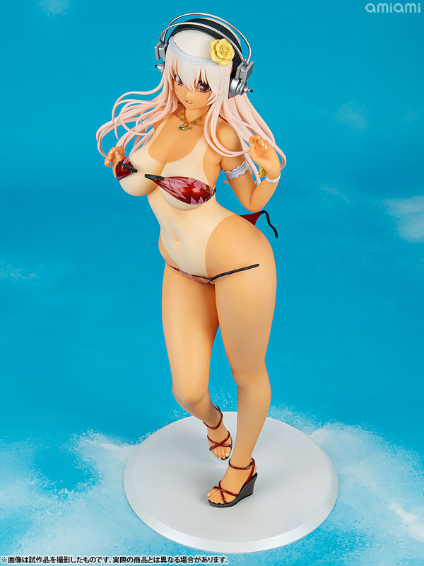 OrchidSeed Super Sonico Summer Vacation ver. -Sun kissed- 1/4.5 Complete Figure image 13