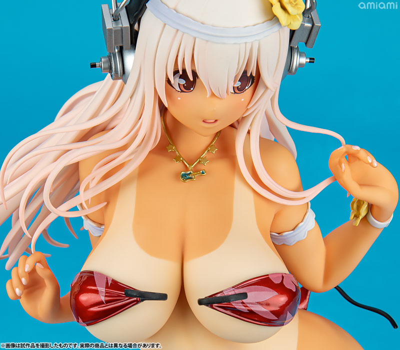 OrchidSeed Super Sonico Summer Vacation ver. -Sun kissed- 1/4.5 Complete Figure image 16