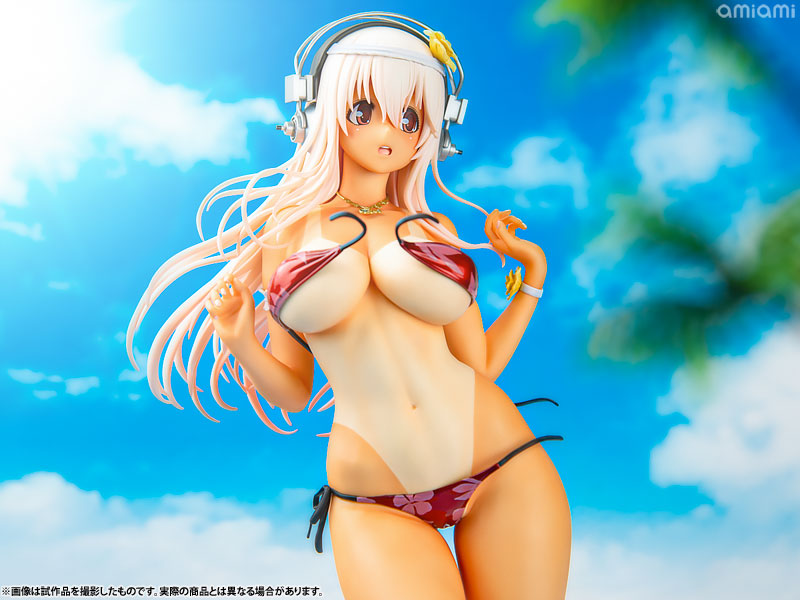 OrchidSeed Super Sonico Summer Vacation ver. -Sun kissed- 1/4.5 Complete Figure image 31