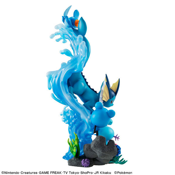 G.E.M.EXシリーズ ポケットモンスター DIVE TO BLUE MegaHouse G.e.m. EX Series Pokemon Water Type Dive to Blue
