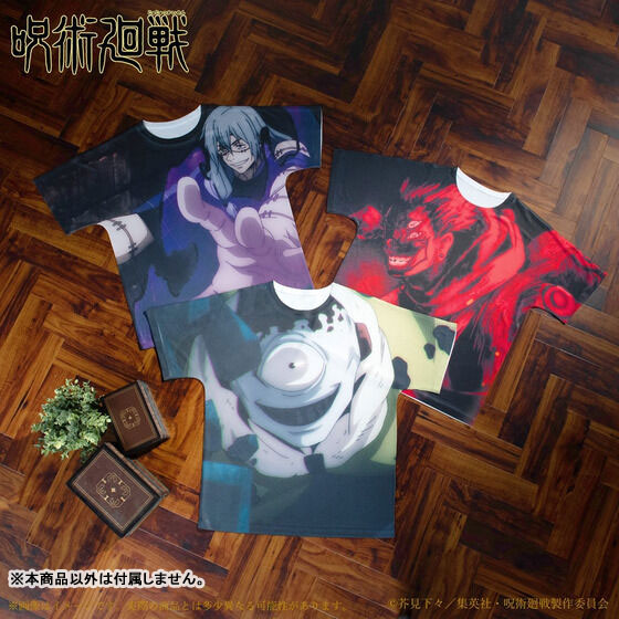 AmiAmi [Character & Hobby Shop] | 咒术回战人物照整面印刷T恤XL 漏瑚 