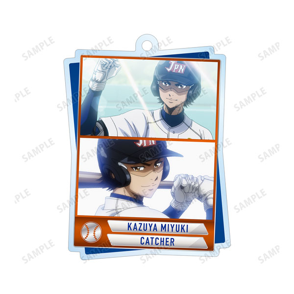 Ace of Diamond act II Trading Acrylic Chain (Set of 8) (Anime Toy