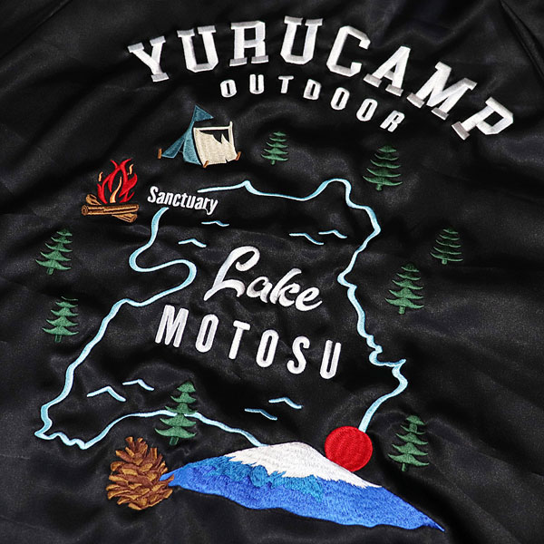 AmiAmi [Character & Hobby Shop]  Yuru Camp MOTOSU Sukajan Jacket XL (Released)