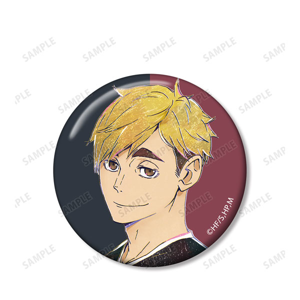 Haikyuu!! TO THE TOP Anime badge Kita Shinsuke Atsumu Miya