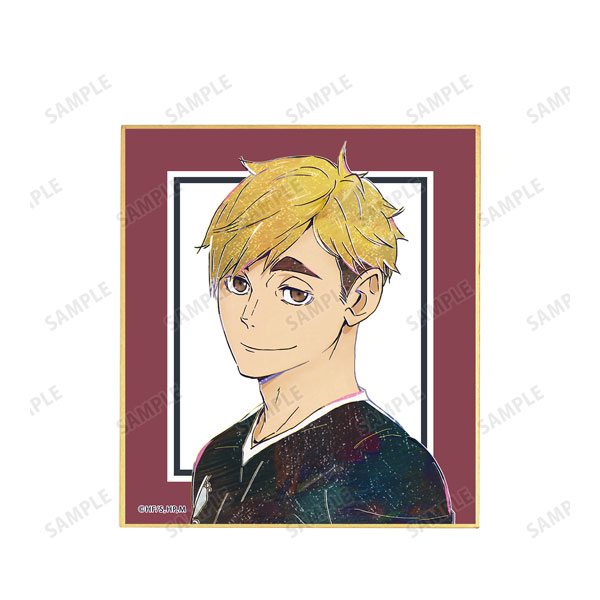 Haikyuu To The Top Shikishi Atsumu Miya Art Board Visual Collection Vol.4