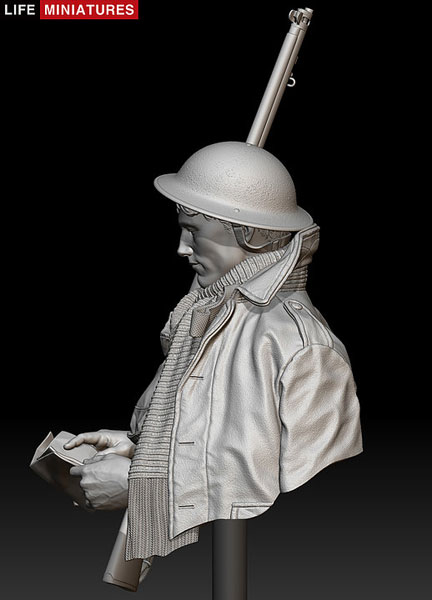 AmiAmi [Character & Hobby Shop] | 1/10 WWI Bust British Army 