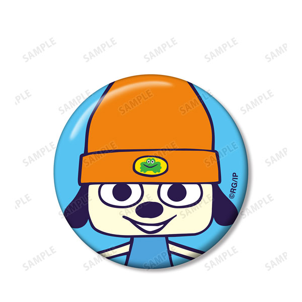 AmiAmi [Character & Hobby Shop]  PaRappa The Rapper Trading Tin Badge  9Pack BOX(Released)