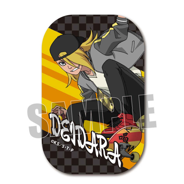 AmiAmi [Character & Hobby Shop]  Trading Square Tin Badge Skater