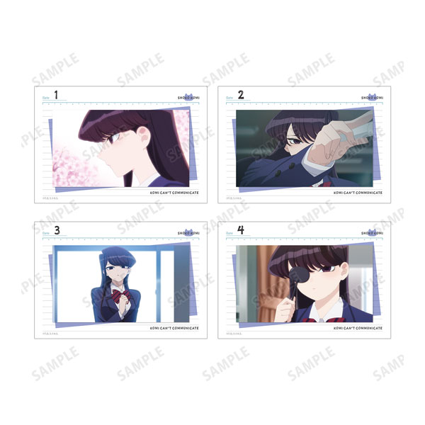 ART] Komi-san wa, Komyushou desu. Anime Commemoration Volume 1-4 Special  Edition Covers : r/manga