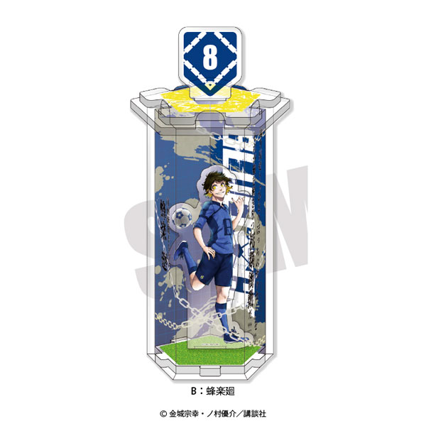 Blue Lock Crown King Acrylic Stand Figure Meguru Bachira Soccer Anime JAPAN